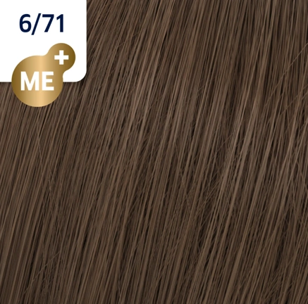 Wella Koleston Perfect Me+ Hajfesték - 6/71 - 60ml - Hamvas Barna Sötétszőke főképe